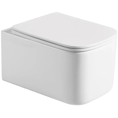 Купить купить унитаз подвесной с сиденьем микролифт, boheme mane, белый арт. 970-set-w