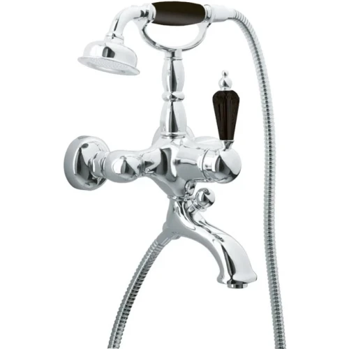 Купить купить смеситель для ванны, boheme tradizionale nero, хром арт. 243