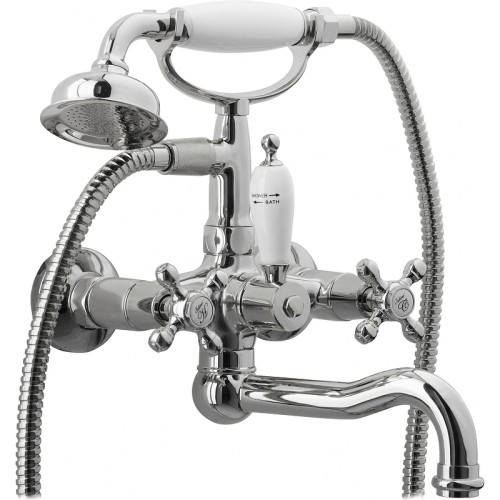 Купить купить смеситель для ванны, boheme tradizionale chromo, хром арт. 273-ceramic