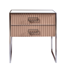 Тумба под раковину, Armadi Art Monaco, капучино, хром арт. 866-080-CPCR