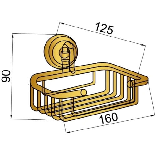 Купить купить держатель для губки, boheme medici, бронза арт. 10619