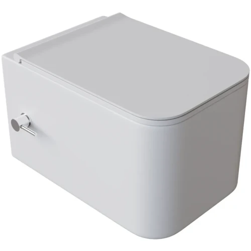 Купить купить унитаз биде подвесной с сиденьем микролифт, boheme mane, белый арт. 970-set-2-mw