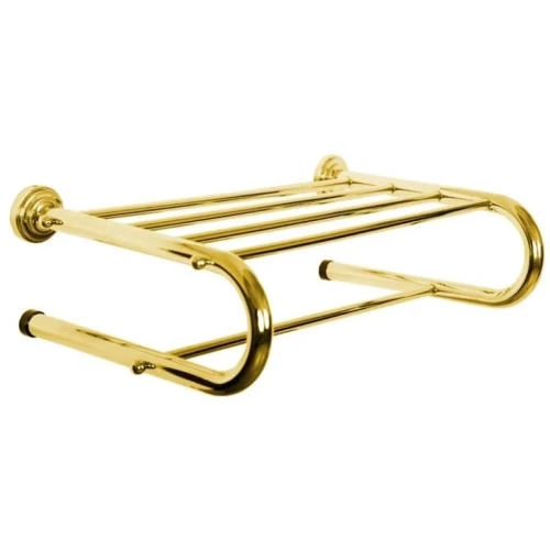 Купить купить полка для полотенец, boheme imperiale, золото арт. 10419