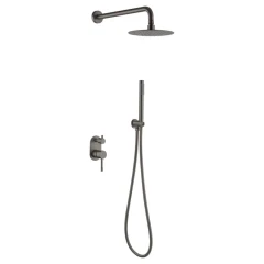 Душевая система, Boheme Uno, оружейная сталь арт. 464-GM