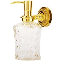 Дозатор для жидкого мыла, Boheme Imperiale, золото арт. 10418