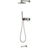 Купить купить душевая система, boheme spectre, никель брашированный арт. 454-2-nb