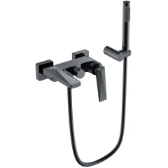 Смеситель для ванны, Boheme Venturo, оружейная сталь арт. 373-SGM