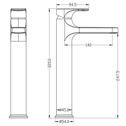 Купить купить смеситель для раковины, boheme spectre, бронза арт. 452-br