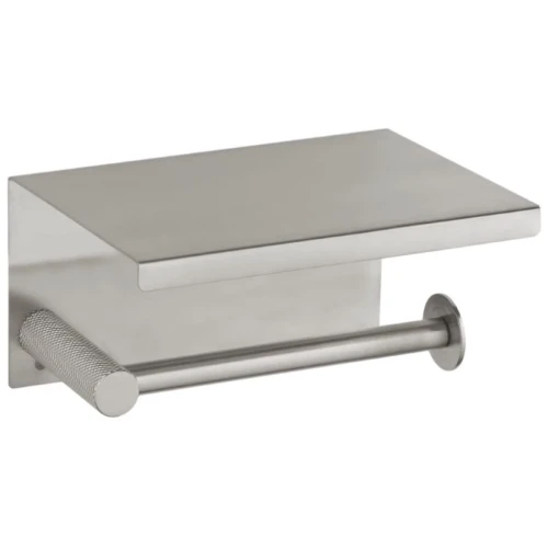 Купить купить держатель туалетной бумаги с полкой, boheme uno, никель брашированный арт. 10971-nb