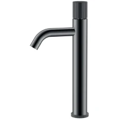 Смеситель для раковины, Boheme Stick, оружейная сталь арт. 122-SGM.3