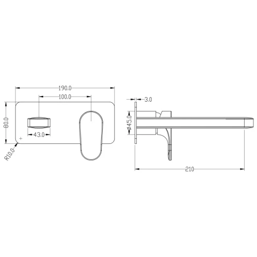 Купить купить смеситель для раковины, boheme spectre, золото арт. 455-g