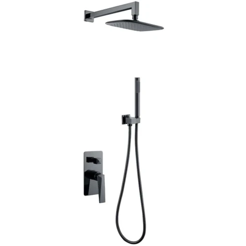 Купить купить душевая система, boheme venturo, оружейная сталь арт. 374-sgm