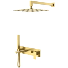 Душевая система, Boheme Qubic, золото арт. 474-MG