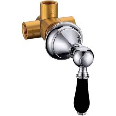 Переключатель потоков, Boheme Brillante, хром арт. 624-B