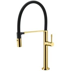 Смеситель для кухни, Boheme Uno, золото арт. 114-G