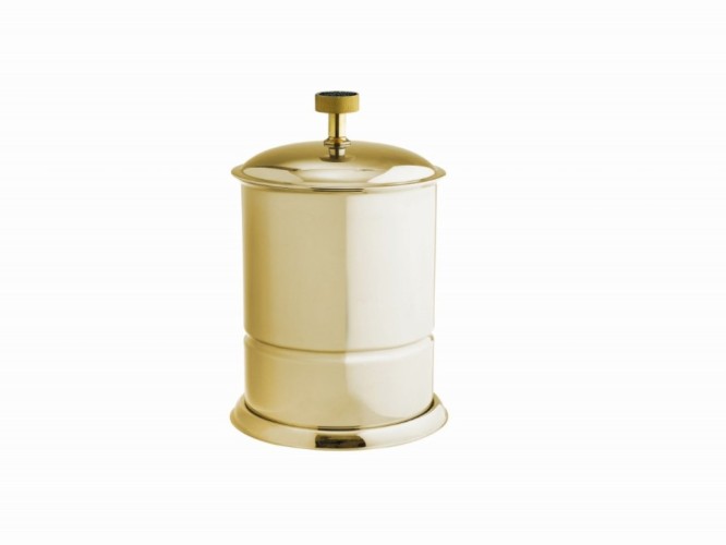 Купить купить ведро для ванной комнаты, металл, boheme royal cristal, золото арт. 10927-g-b