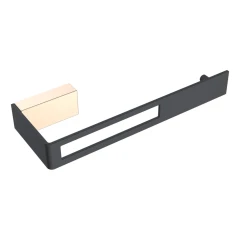 Полотенцедержатель, Boheme Q, черный, золото арт. 10945-G-B