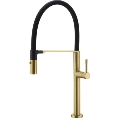 Смеситель для кухни, Boheme Uno, золото арт. 114-MG