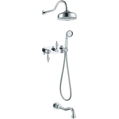 Душевая система, Boheme Brillante, хром арт. 348