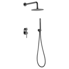 Душевая система, Boheme Uno, оружейная сталь арт. 464-SGM