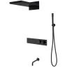Купить купить душевая система с термостатом, boheme fusion, черный арт. 131-2-b