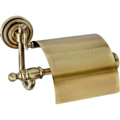 Держатель туалетной бумаги с крышкой, Boheme Barocco, бронза арт. 10651
