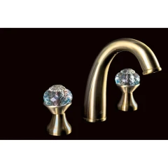 Смеситель для раковины, Boheme Flora, бронза арт. 317-FL