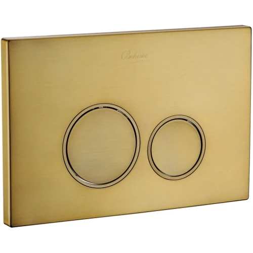 Купить купить клавиша смыва, пластик bronze глянец, круглая, boheme арт. 657