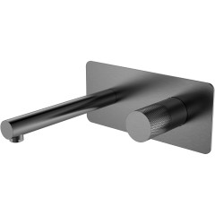 Смеситель для раковины, Boheme Stick, оружейная сталь арт. 125-GM