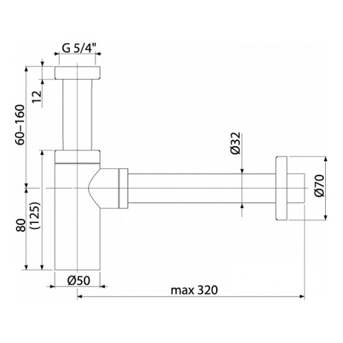 Купить купить сифон для раковины, boheme, бронза арт. 609-br