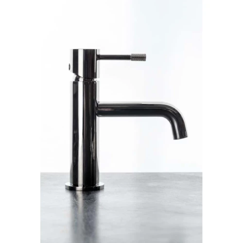 Купить купить смеситель для раковины, boheme uno, оружейная сталь арт. 461-sgm