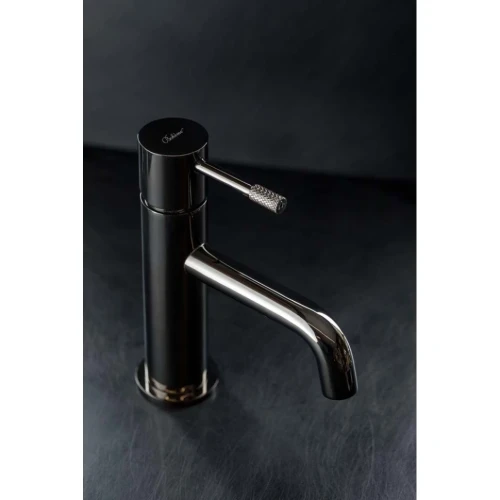 Купить купить смеситель для раковины, boheme uno, оружейная сталь арт. 461-sgm