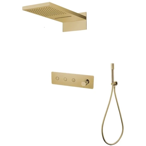 Купить купить душевая система, boheme fusion, золото арт. 130-g