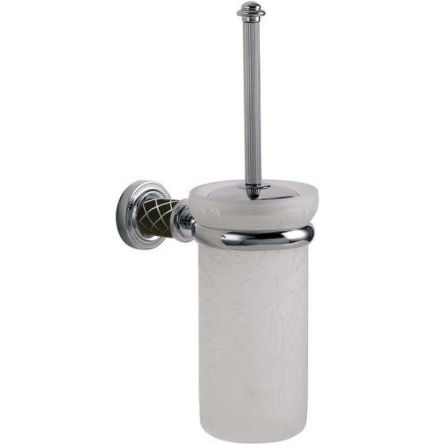 Купить купить ершик для унитаза, boheme murano, хром, шоколад арт. 10913-ch-cr