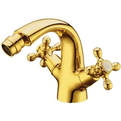 Смеситель для биде, Boheme Tradizionale Oro, золото арт. 296