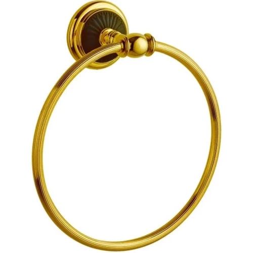 Купить купить кольцо для полотенец, boheme palazzo nero, золото арт. 10155