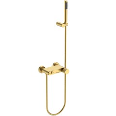 Смеситель для ванны matt gold c ручкой diamond, Boheme Stick, арт. 123-MG