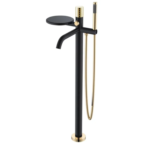 Купить купить смеситель для ванны, boheme stick, черный арт. 129-bg