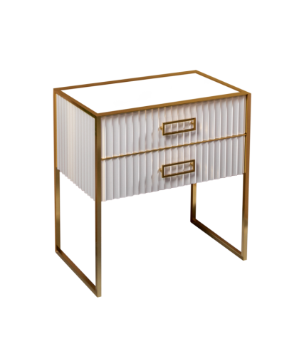 Купить купить тумба под раковину, armadi art monaco, белая, золото арт. 867-080-wg