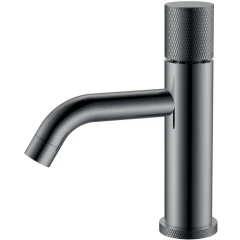 Смеситель для раковины, Boheme Stick, оружейная сталь арт. 121-SGM.2