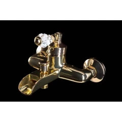 Смеситель для ванны, Boheme Vogue, золото арт. 213-CRST