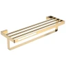 Купить купить полка для полотенец, boheme q, золото арт. 10947-mg