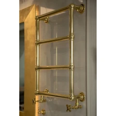 Водяной полотенцесушитель, Boheme Imperiale, золото арт. 719