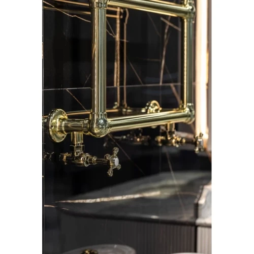 Купить купить водяной полотенцесушитель, boheme imperiale, золото арт. 719