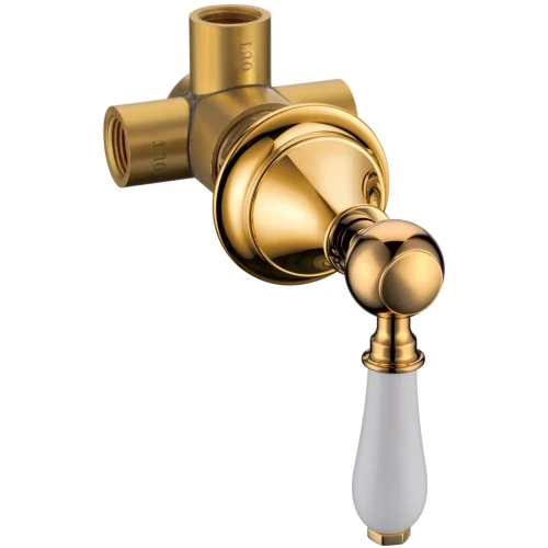 Купить купить переключатель потоков для душа, boheme imperiale, золото арт. 623