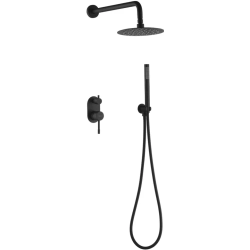 Купить купить душевая система, boheme uno, черный арт. 464-b