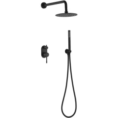 Душевая система, Boheme Uno, черный арт. 464-B