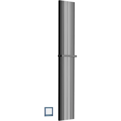 Купить купить полотенцесушитель электрический, boheme flat, оружейная сталь арт. 725-sgm