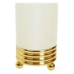 Стакан для зубных щеток, Boheme Hermitage, золото арт. 10361