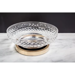 Мыльница, Boheme Murano Cristal, золото арт. 10205